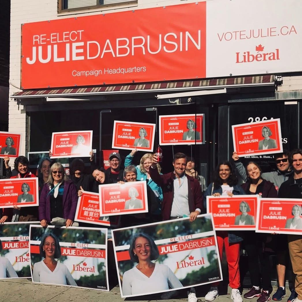 Liberal campaign volunteers